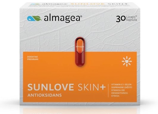 Almagea sun love je najbolji dodatak prehrani za pripremu kože za izlaganje suncu