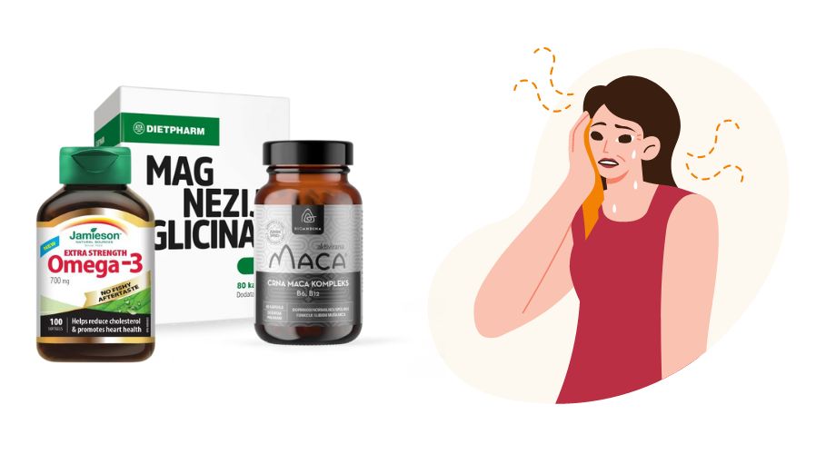 Maca prah, magnezij i omega 3 masne kiseline 