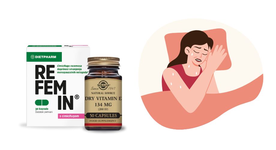 Vitamini i tablete za smanjenje menopauzalnih tegoba