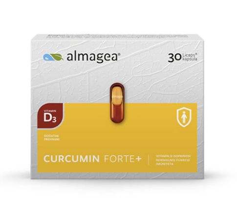 Almagea Curcumin forte+ kapsule, 30 komada