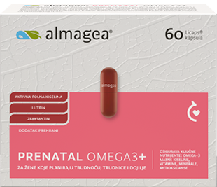 Almagea Prenatal Omega 3+ kapsule za trudnice, 60 kapsula