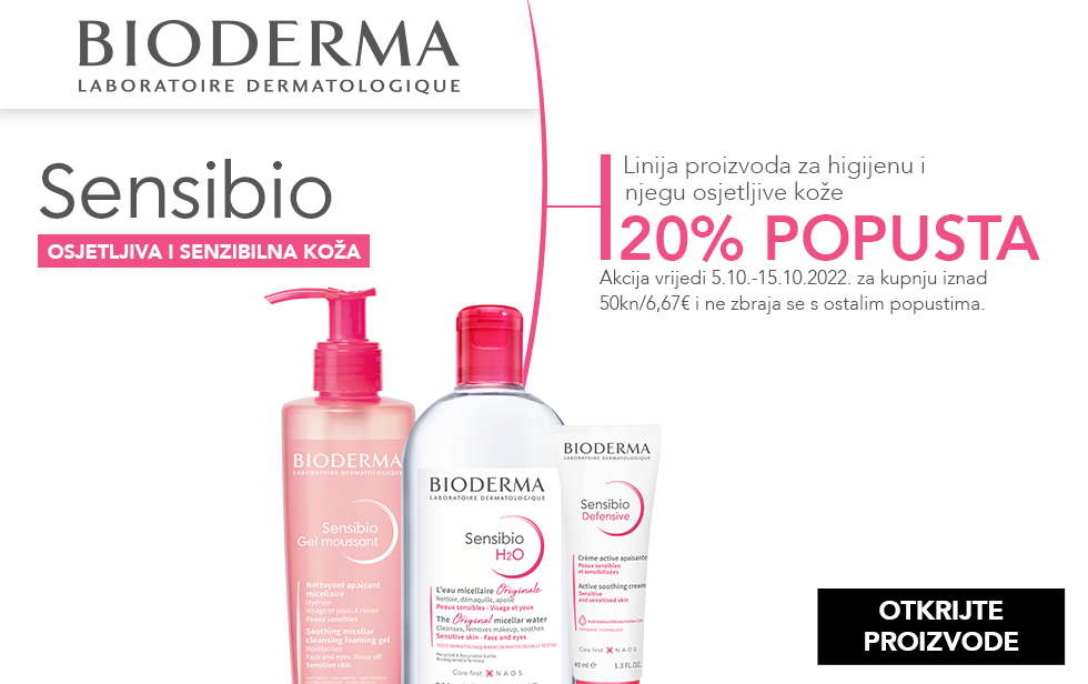 Bioderma Sensibio Proizvodi Za Njegu Osjetljive I Senzibilne Ko e 