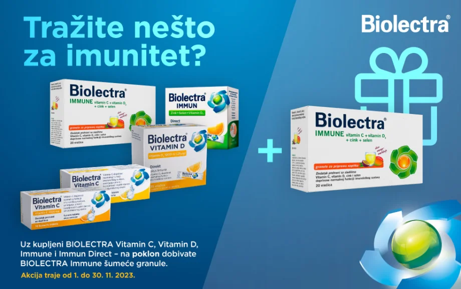 Biolectra Vitamini Za Sna ni Imunitet AKCIJA Online Ljekarne Prima 